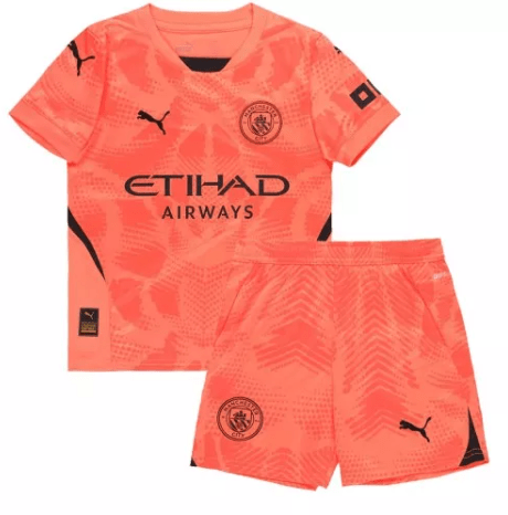 Manchester City Goalkeeper Kids Kit 24/25