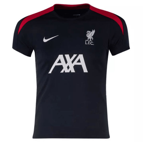 Liverpool Pre Match Training Top Black/Red