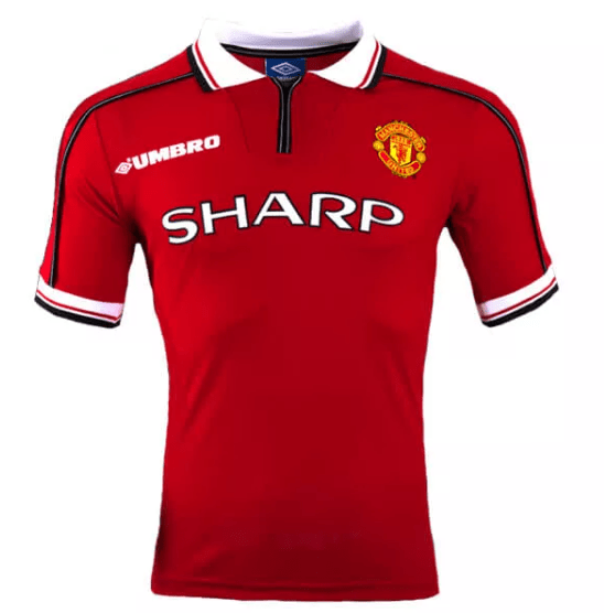Retro Manchester United Home Shirt 98/99