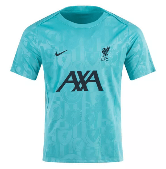 Liverpool Pre Match Training Top – Teal