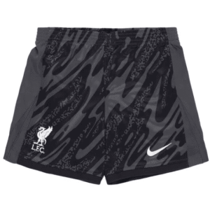 liverpool black goalkeeper shorts 24/25