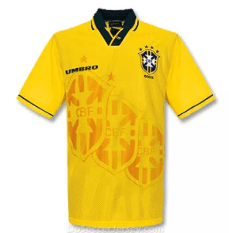Retro Brazil Home Shirt 1994