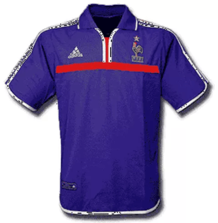 Retro France Home Shirt 2000