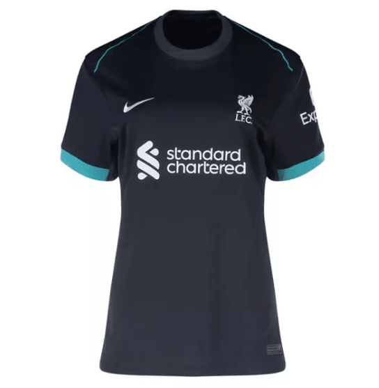 liverpool away women’s shirt 24/25