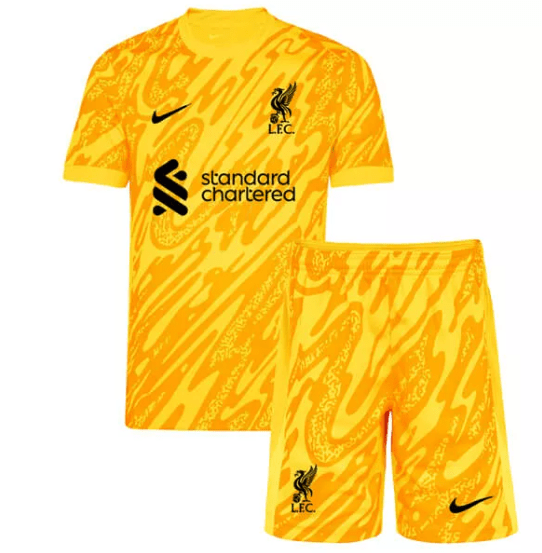 Liverpool Yellow Goalkeeper Kids
