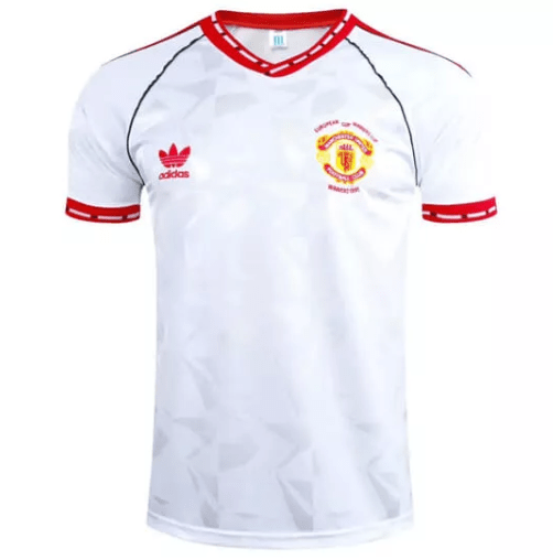 Retro Manchester United European Cup Shirt 1991