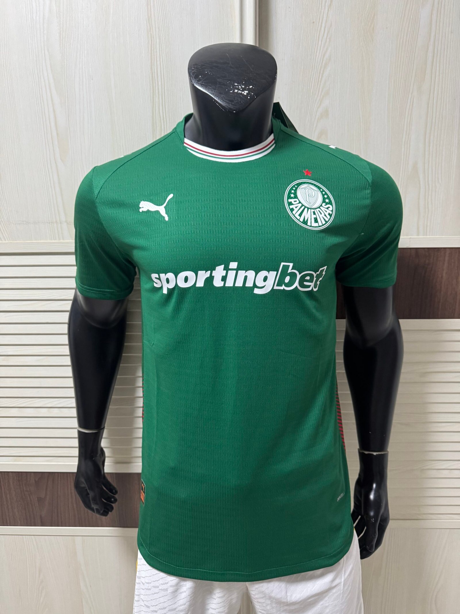 Palmeiras Home Jersey 2026 Official Puma Authentic Green White Kit