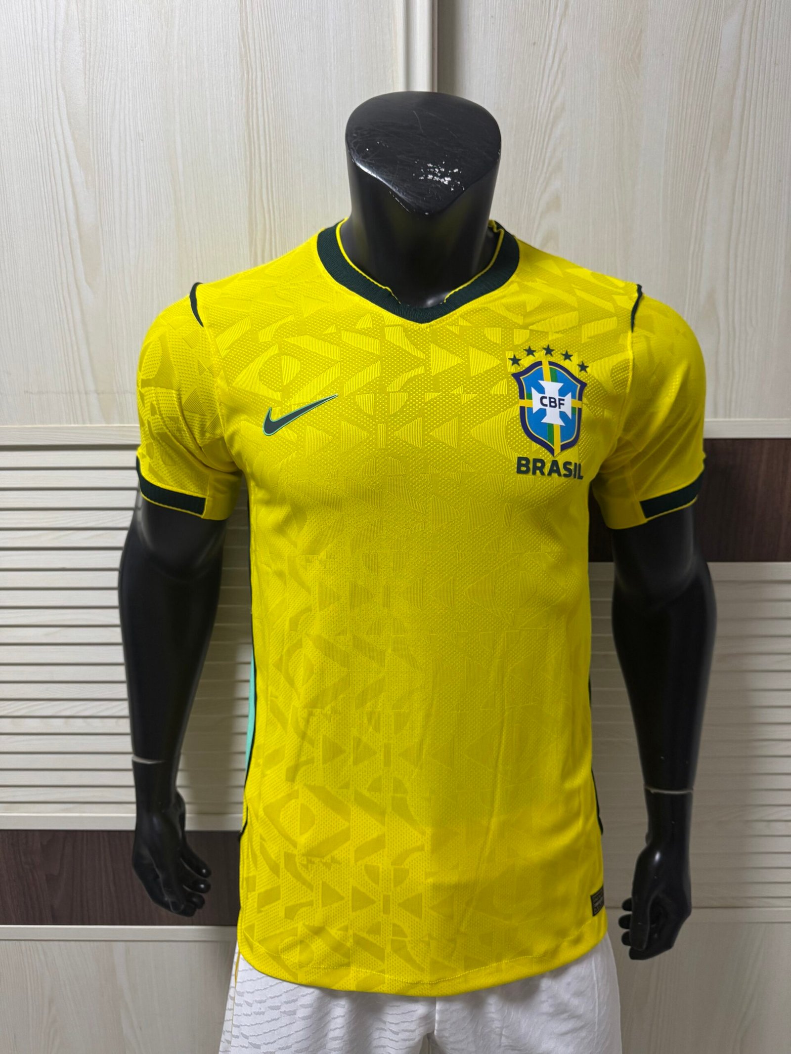 Brazil National Football Team 2026/27 Home Match Jersey – Men’s Nike Authentic FIFA World Cup Shirt