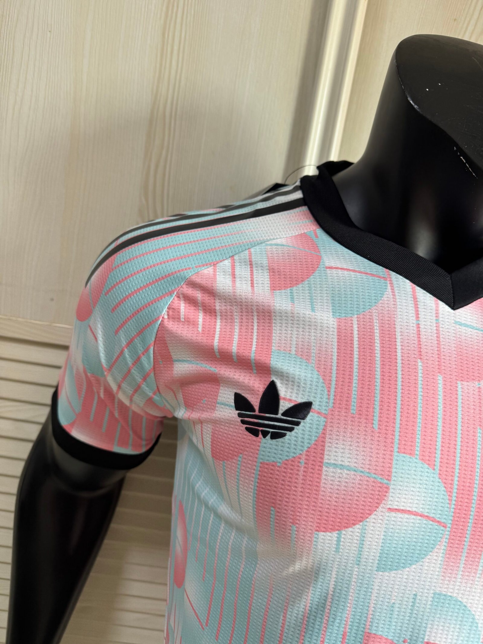 Belgium National Football Team 2026/27 Away Jersey – Men’s Adidas Surrealist Sky Blue Design - Image 3