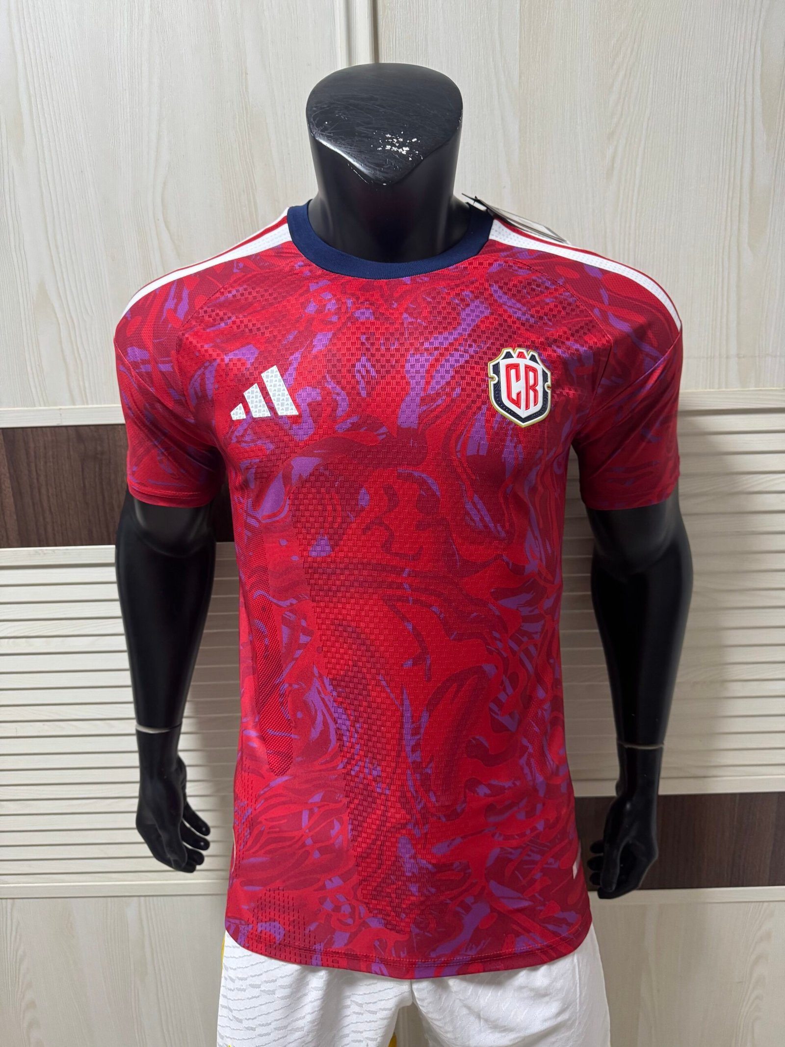 Costa Rica National Football Team 2026/27 Home Authentic Jersey – Men’s Adidas Match Soccer Shirt