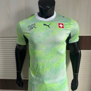 Switzerland National Football Team 2026/27 Away Shirt – Men’s Puma Topographic Design Jersey