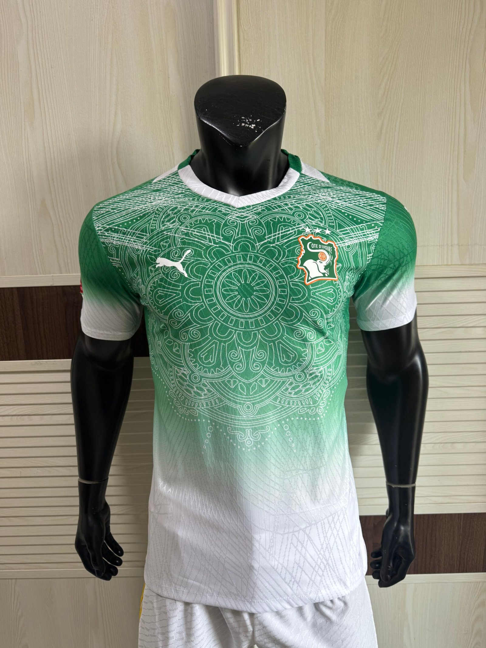Ivory Coast National Football Team 2026/27 Player Version Jersey – Men’s Puma Authentic Soccer Shirt