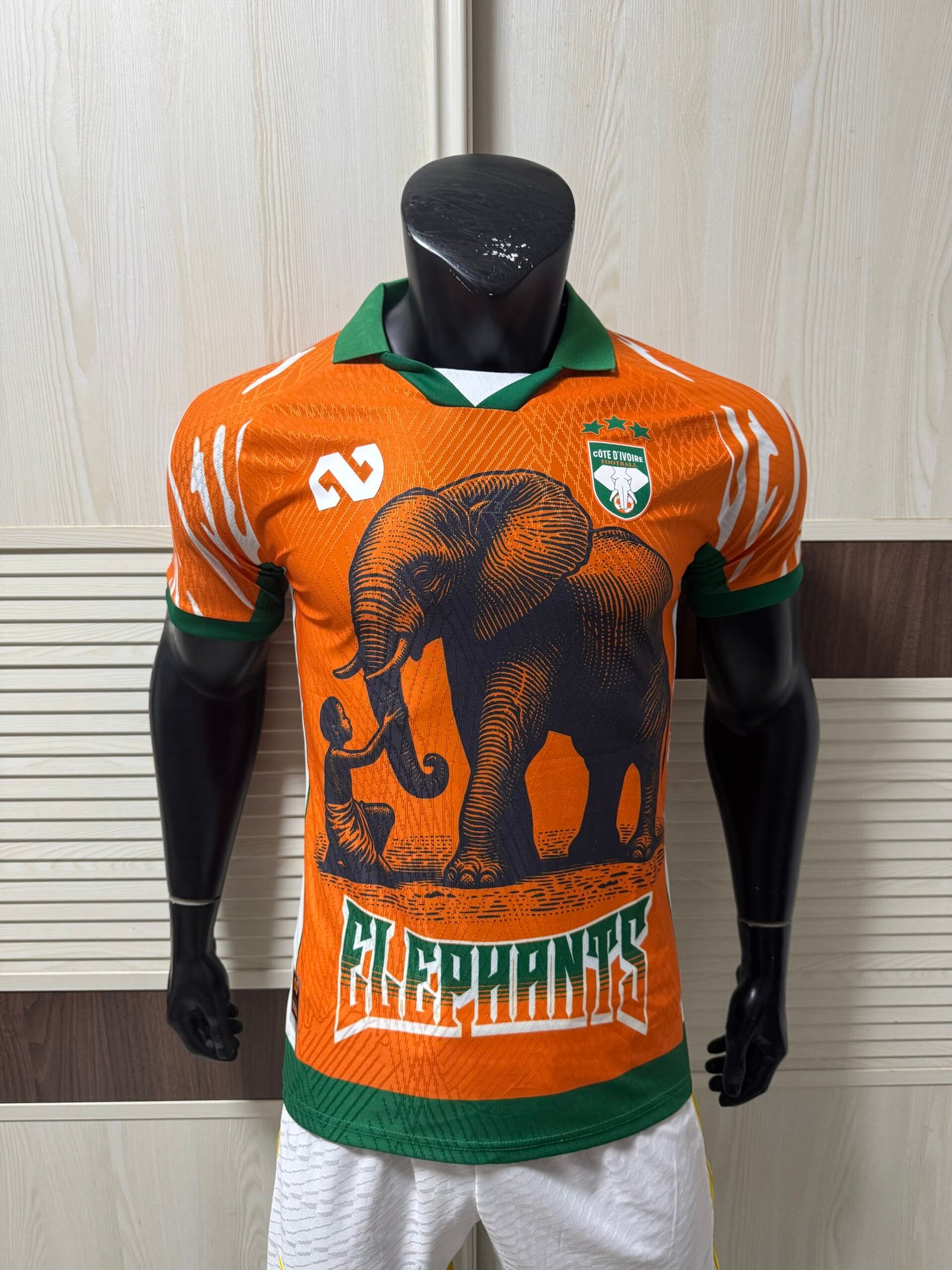 Ivory Coast National Football Team 2026/27 Home Jersey “Elephants” – Men’s Puma Orange Official Kit