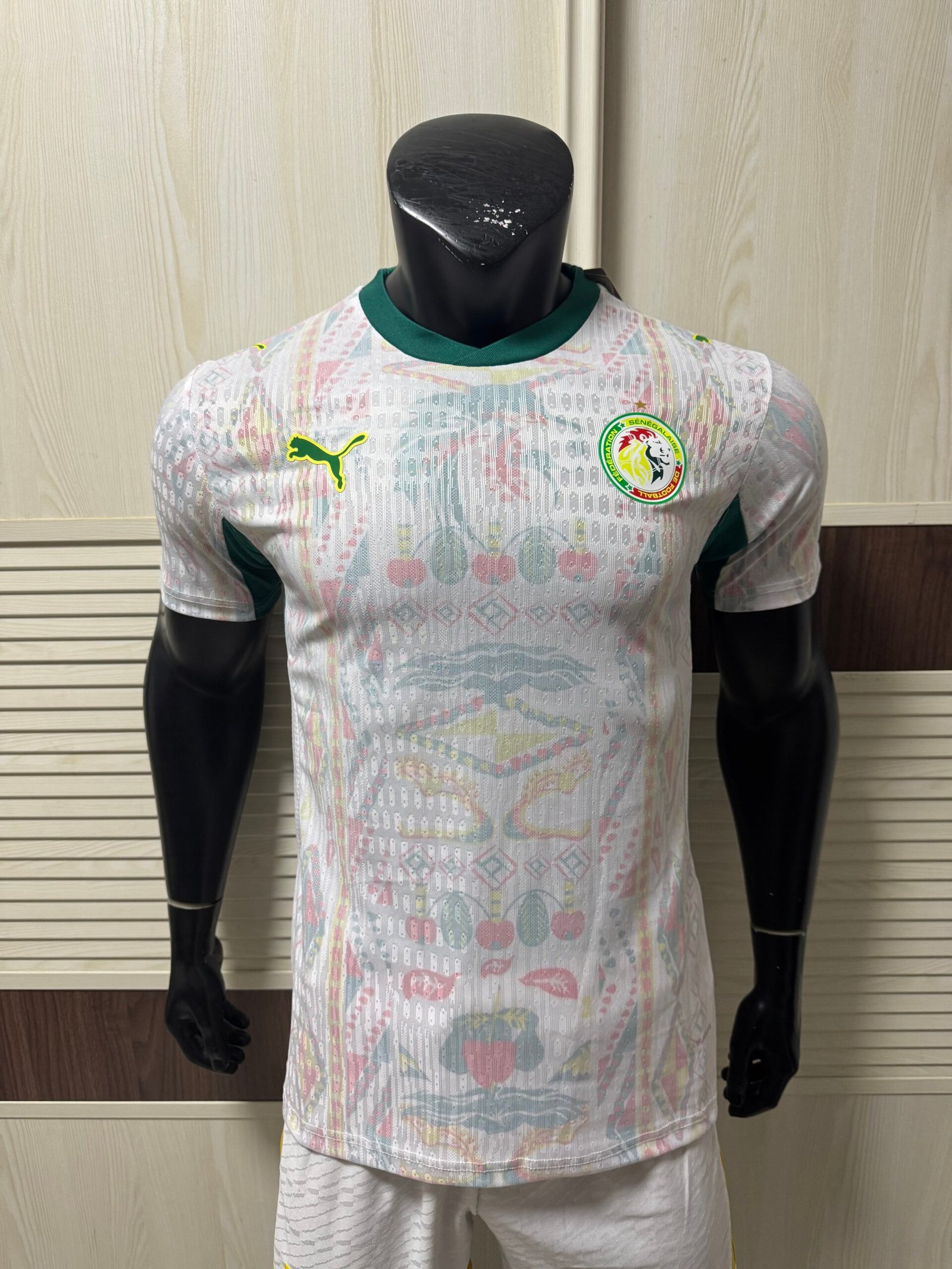 PUMA Senegal 2026/27 FIFA World Cup Home Jersey – Car Rapide Graphic | Lions of Teranga Football Shirt