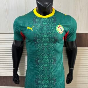 PUMA Senegal 2026/27 FIFA World Cup Away Jersey – Wild Green Kente-Inspired Kit | Lions of Teranga