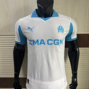Olympique de Marseille (OM) Home Player Version 2025/2026