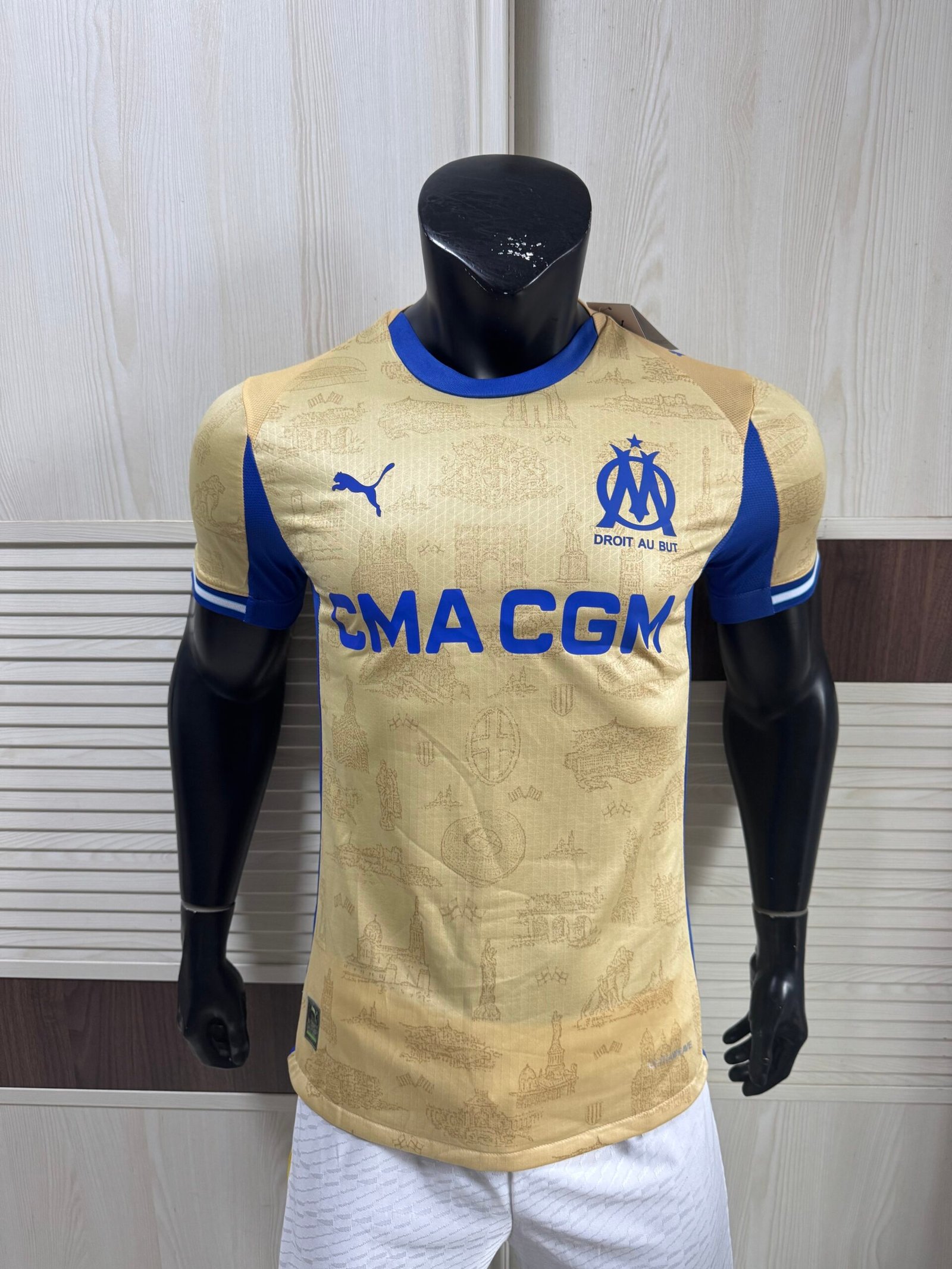 PUMA Olympique de Marseille 2025/26 Player Edition Fourth Away Jersey – Official Football Shirt
