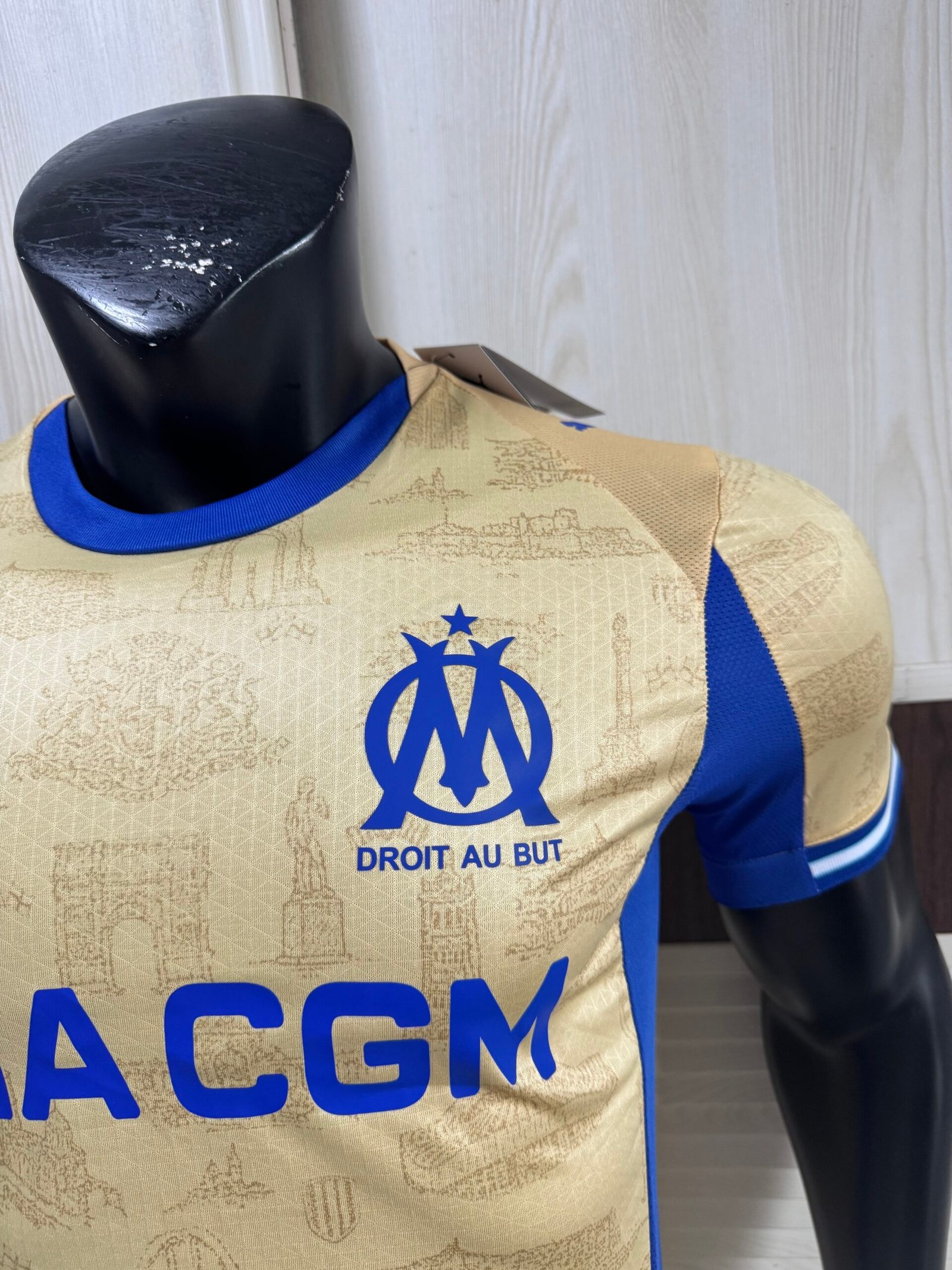 PUMA Olympique de Marseille 2025/26 Player Edition Fourth Away Jersey – Official Football Shirt - Image 3