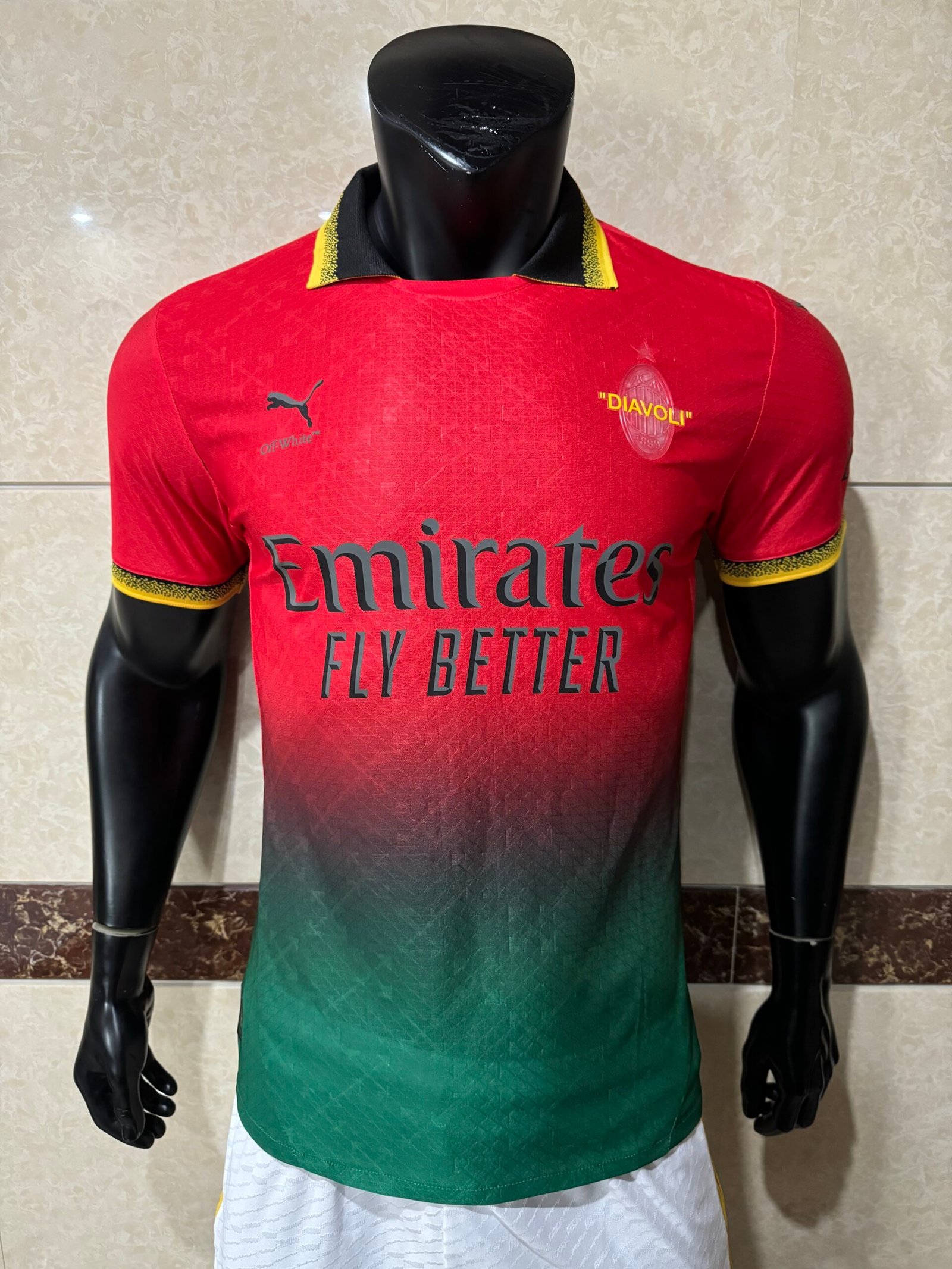 Puma AC Milan x Off-White 2024–2025 Jersey