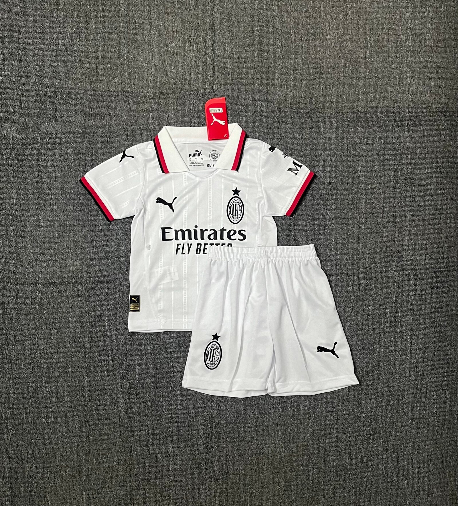 AC Milan Kids Away Jersey Kit 2026/27