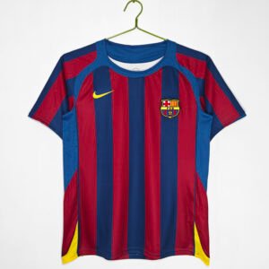 “2005/06 Barcelona Home La Liga Correct Version 10”