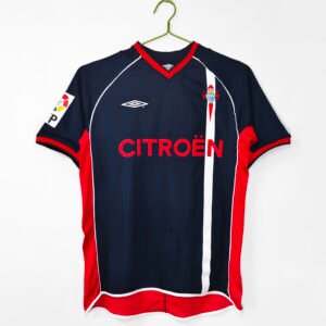 2001/02 Celta Vigo Away Black 0B11