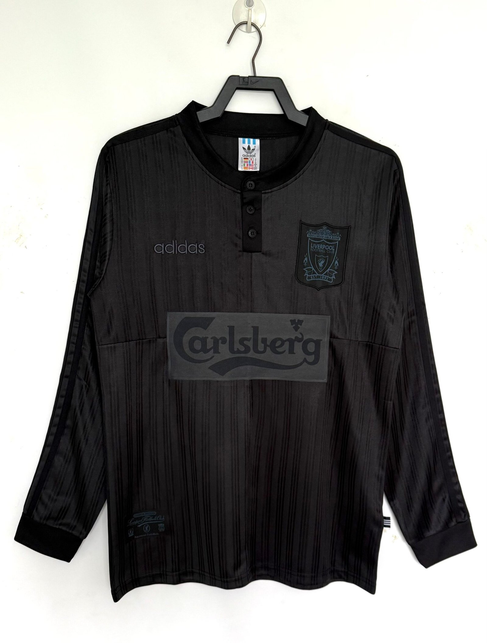 1995/96 Liverpool Black Special Edition Long Sleeve 6