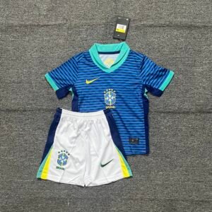Brazil Jersey Away Kids Football Jersey Soccer Jersey 2026-27
