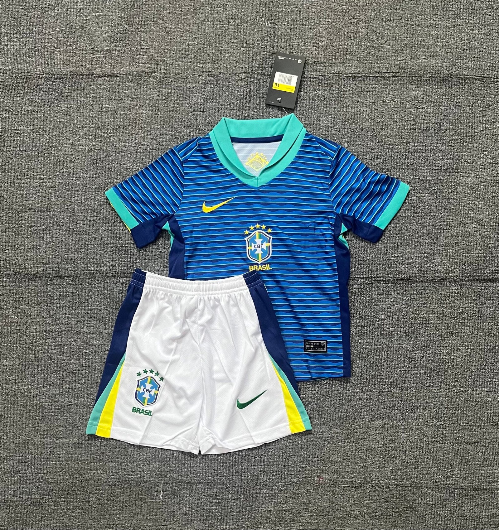 Brazil Jersey Away Kids Football Jersey Soccer Jersey 2026-27