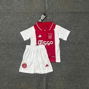Kit adidas Kids Ajax 2026-2027 Home White