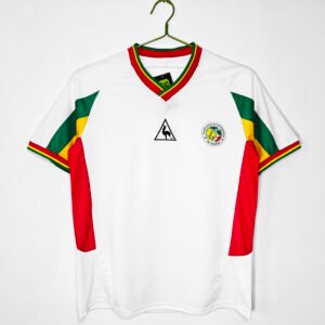 2002 Senegal Home White Retro 5A10