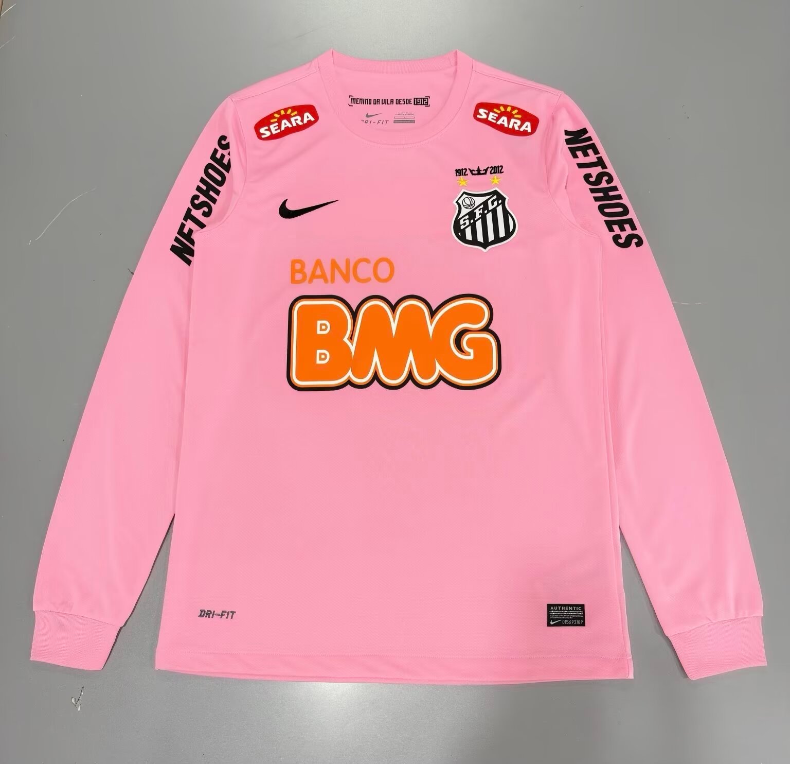 2012/13 Santos Pink Long Sleeve 9