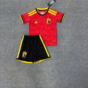 Belgium Home Jersey kid Kits 2026/27