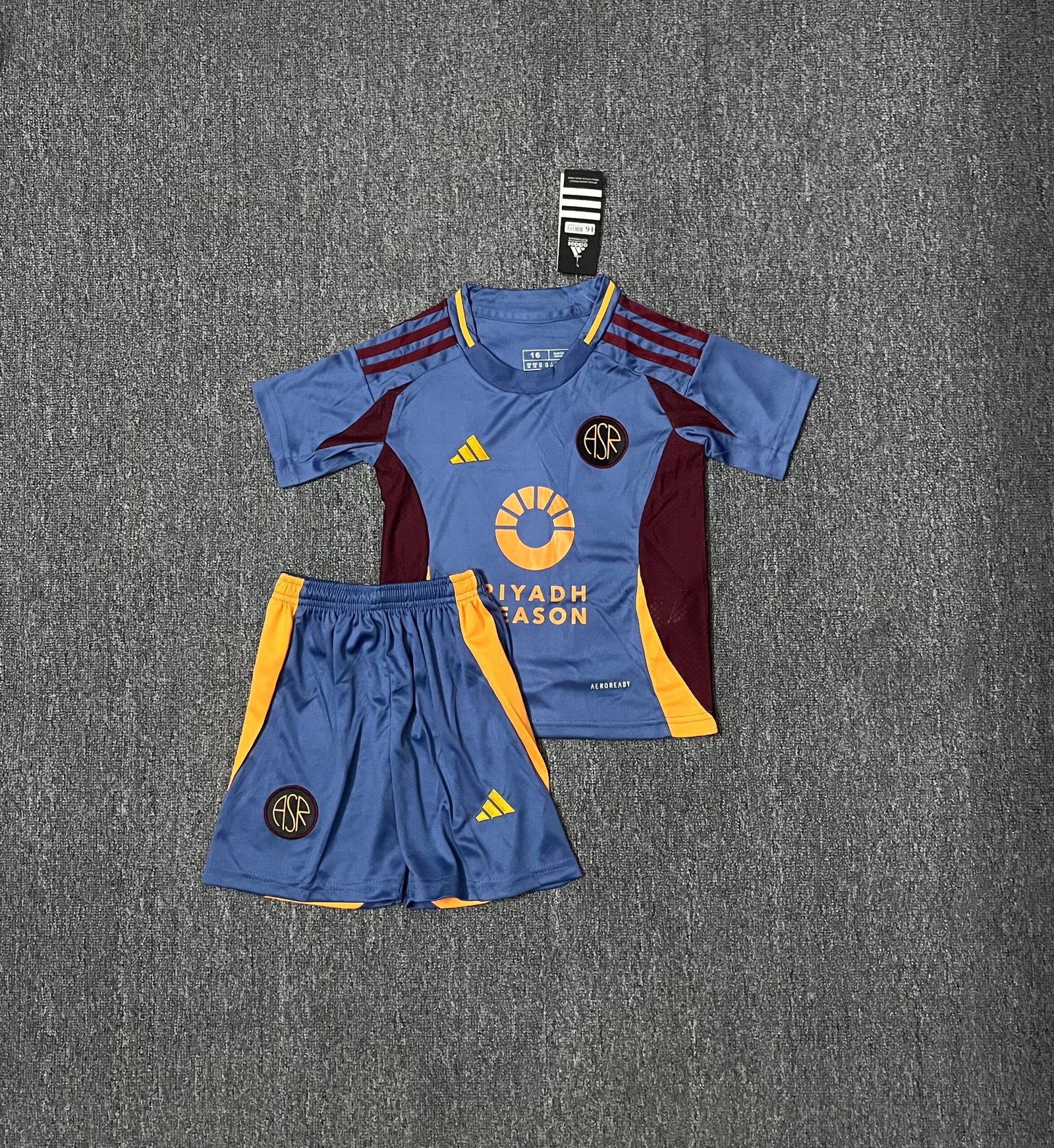 ADIDAS AS ROMA THIRD Jersey Kids Kit 2026/27