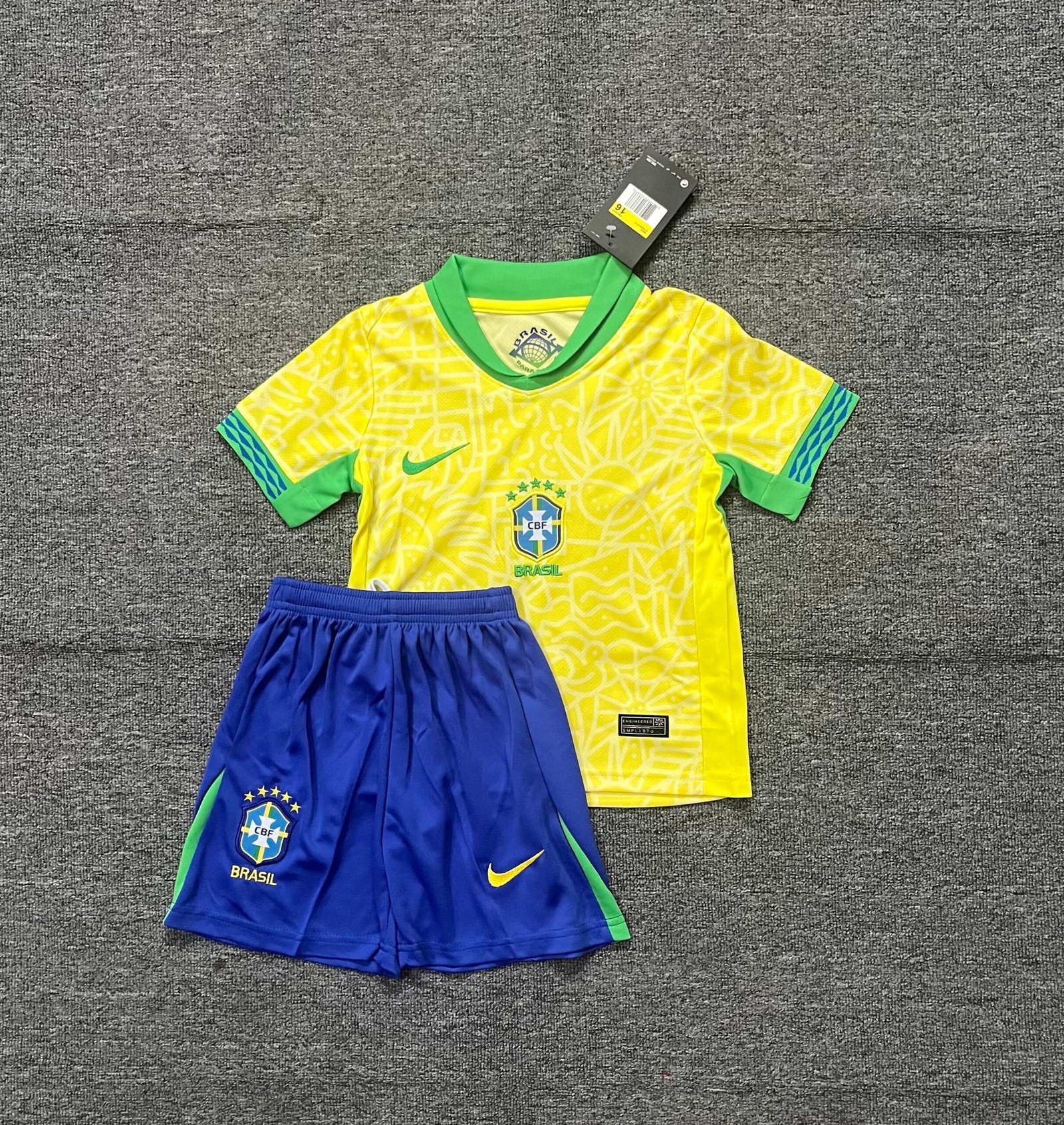 Brazil Home Kids Kit 2026-27