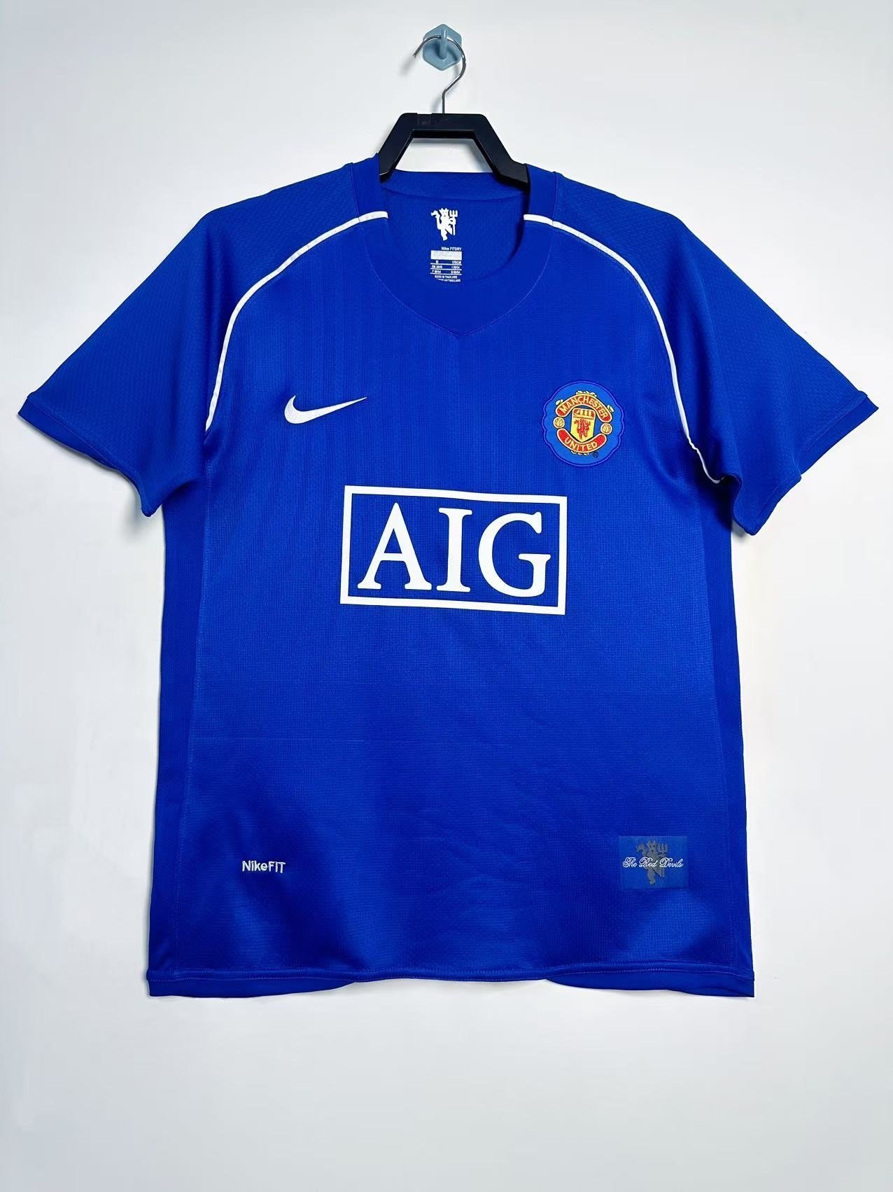 2007/08 Manchester United Goalkeeper Blue 11