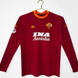 2001/02 Roma Long Sleeve Retro 3B11