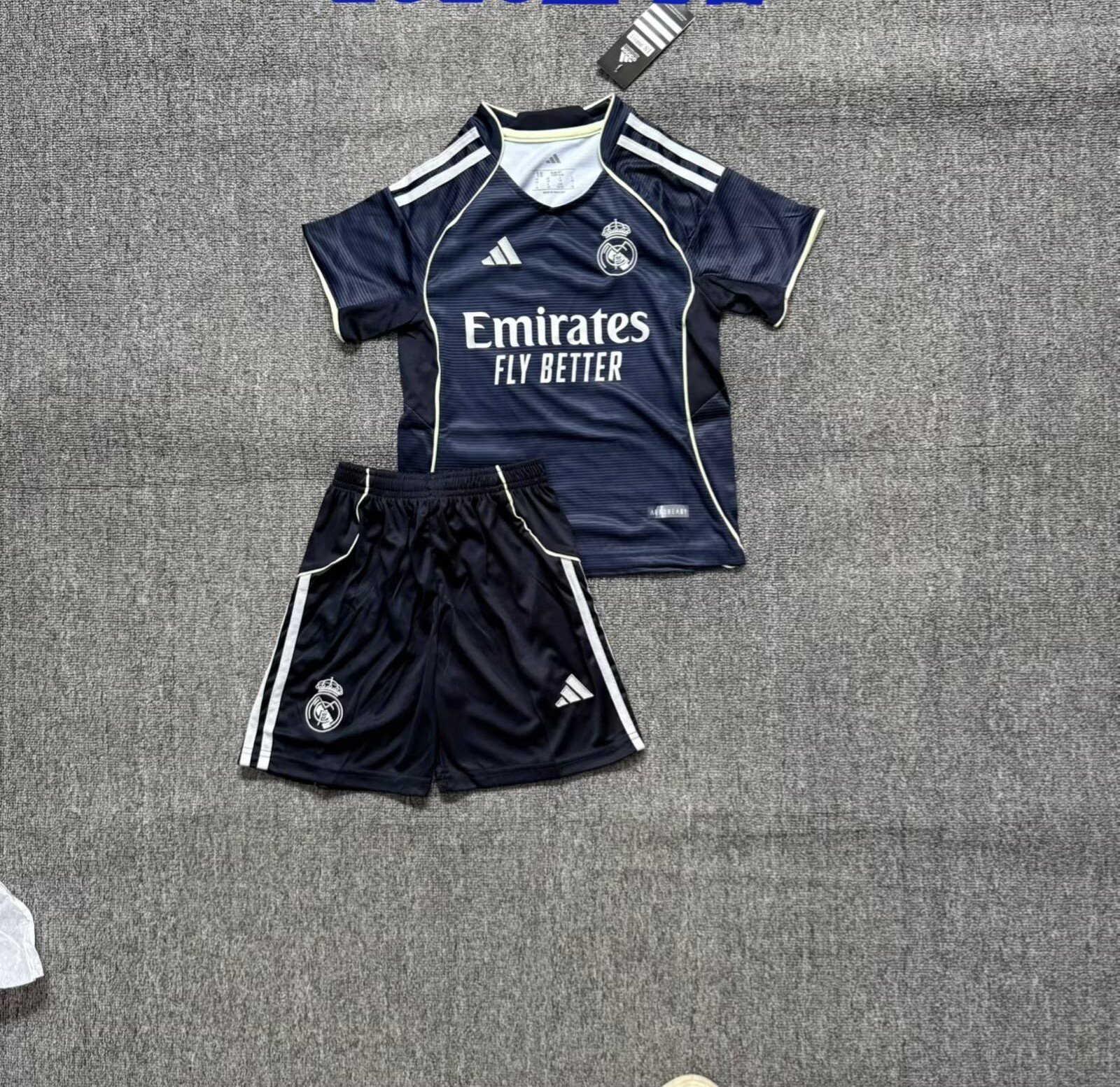 Football Jersey Real Madrid Away Kids kits 2026/27
