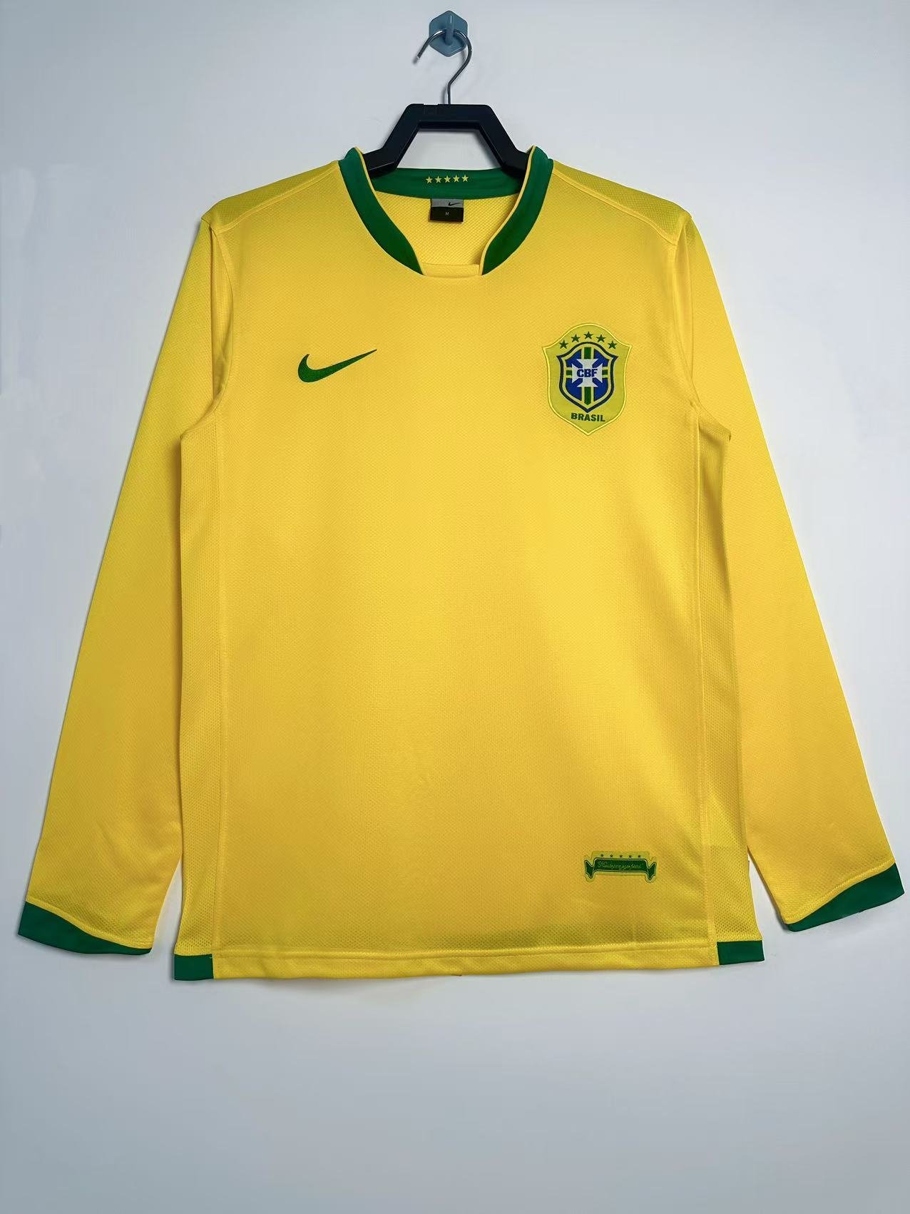 2006 Brazil Home Long Sleeve 7