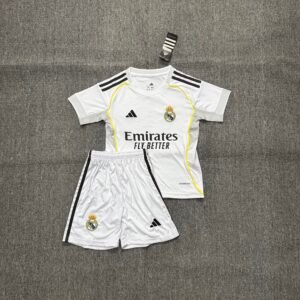 Real Madrid Home Kit Kids Jersey 2026/27
