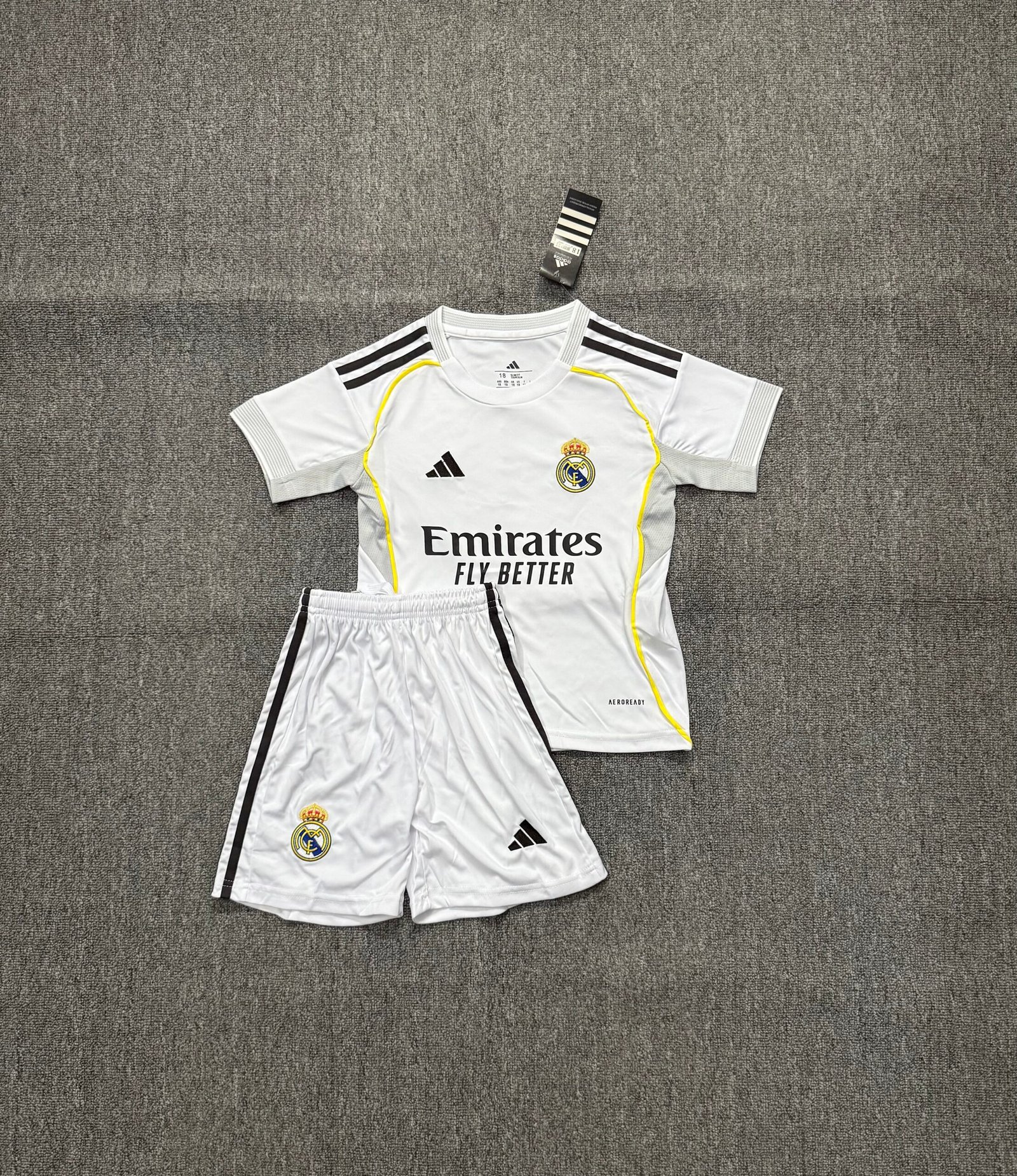 Real Madrid Home Kit Kids Jersey 2026/27
