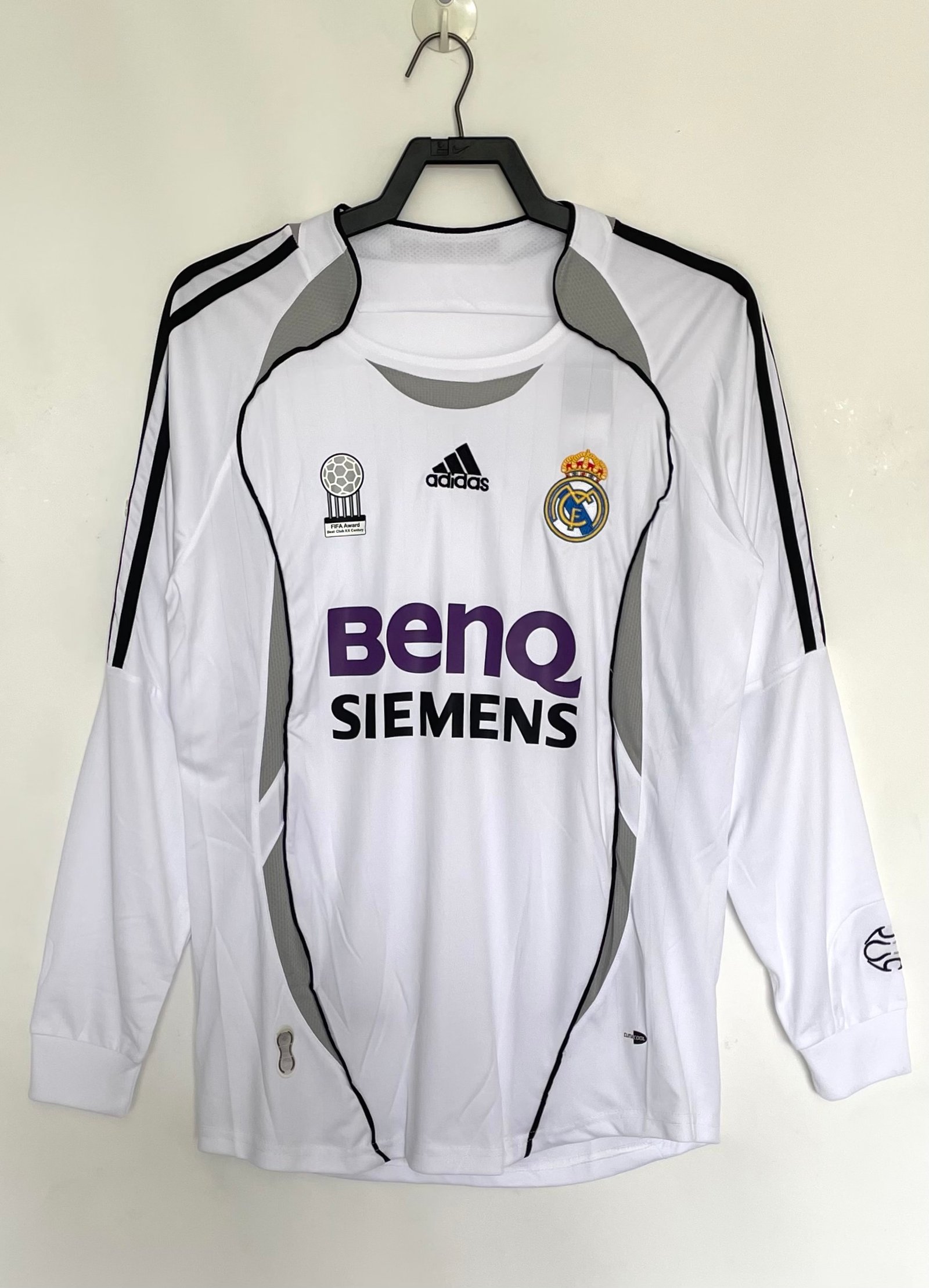 2006/07 Real Madrid Home Long Sleeve 9