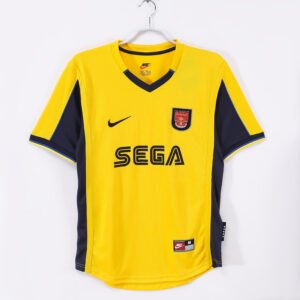 2000/01 Arsenal Away Yellow 8A13