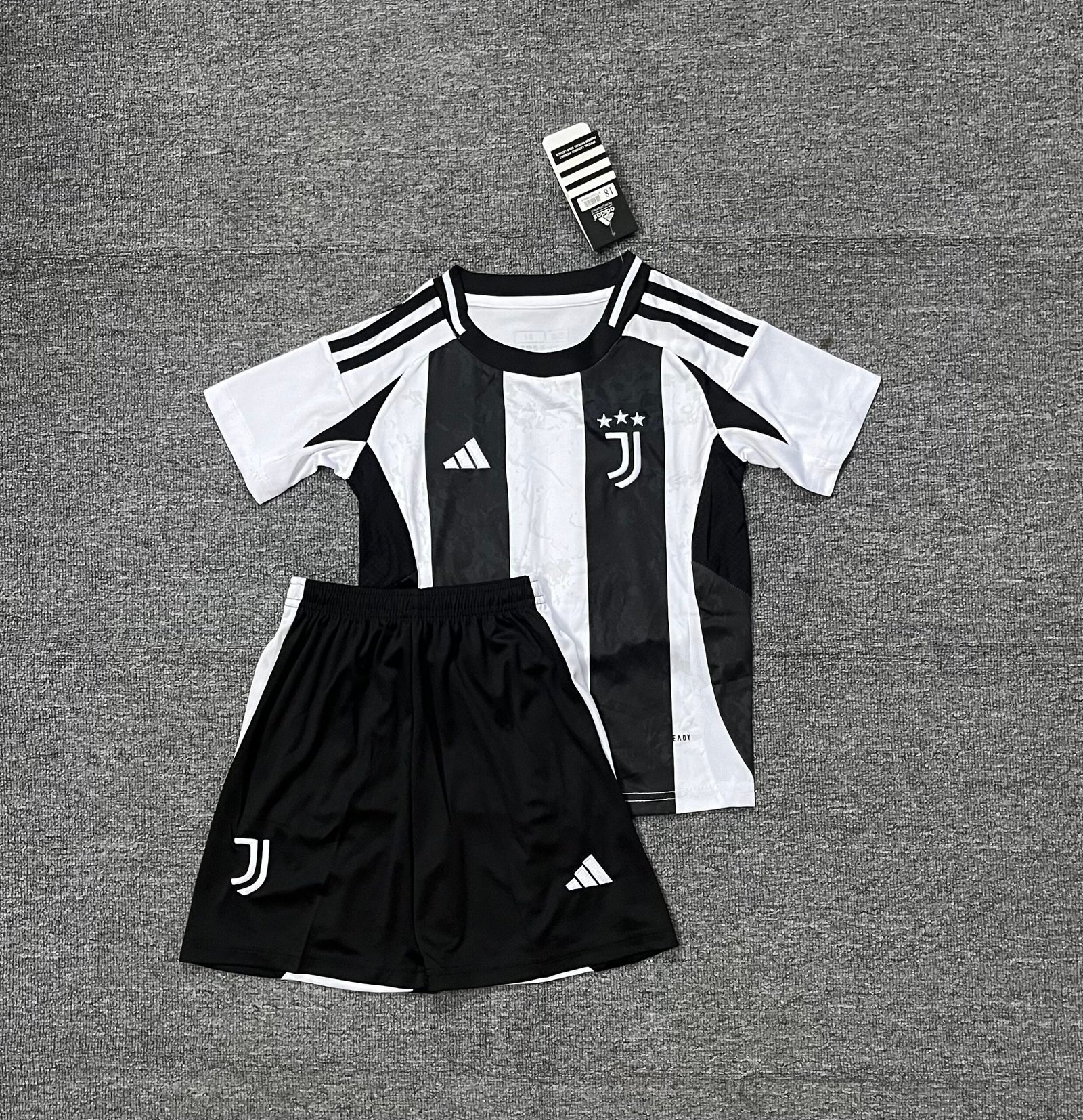 Kit adidas Kids Juventus 2026-2027 Home White-Black