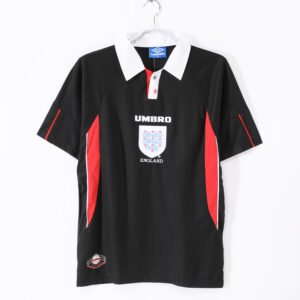 1998 England Third Kit Black 8A11