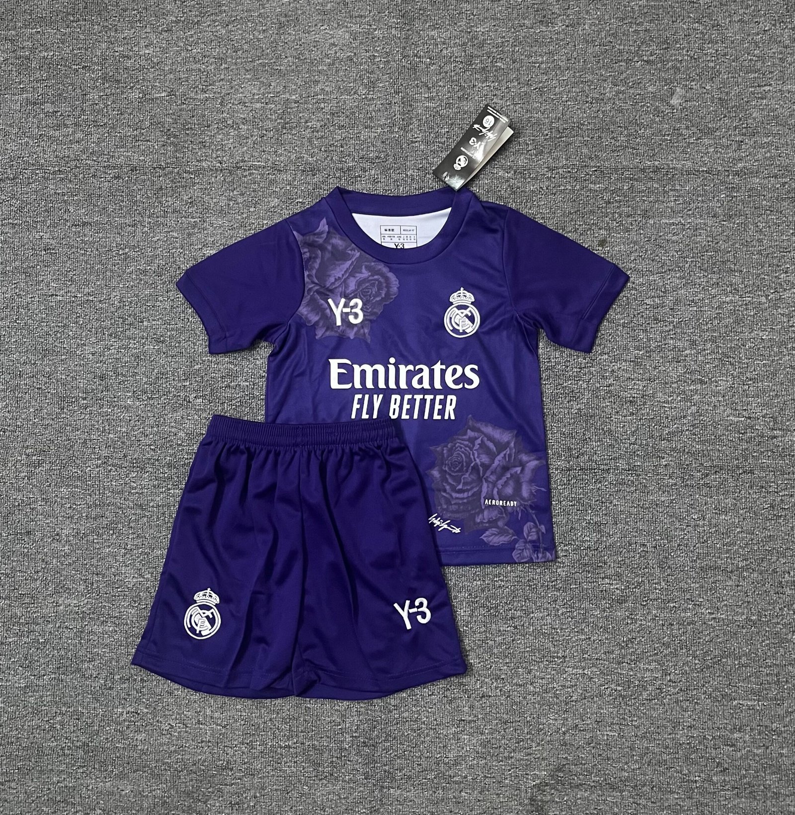 Real Madrid Y3 Edition Football Jersey Kids Kit 2026-27