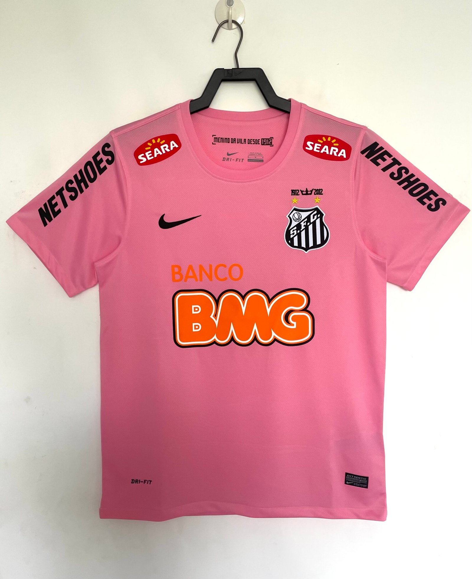 2012/13 Santos Pink Epaulette Version 9