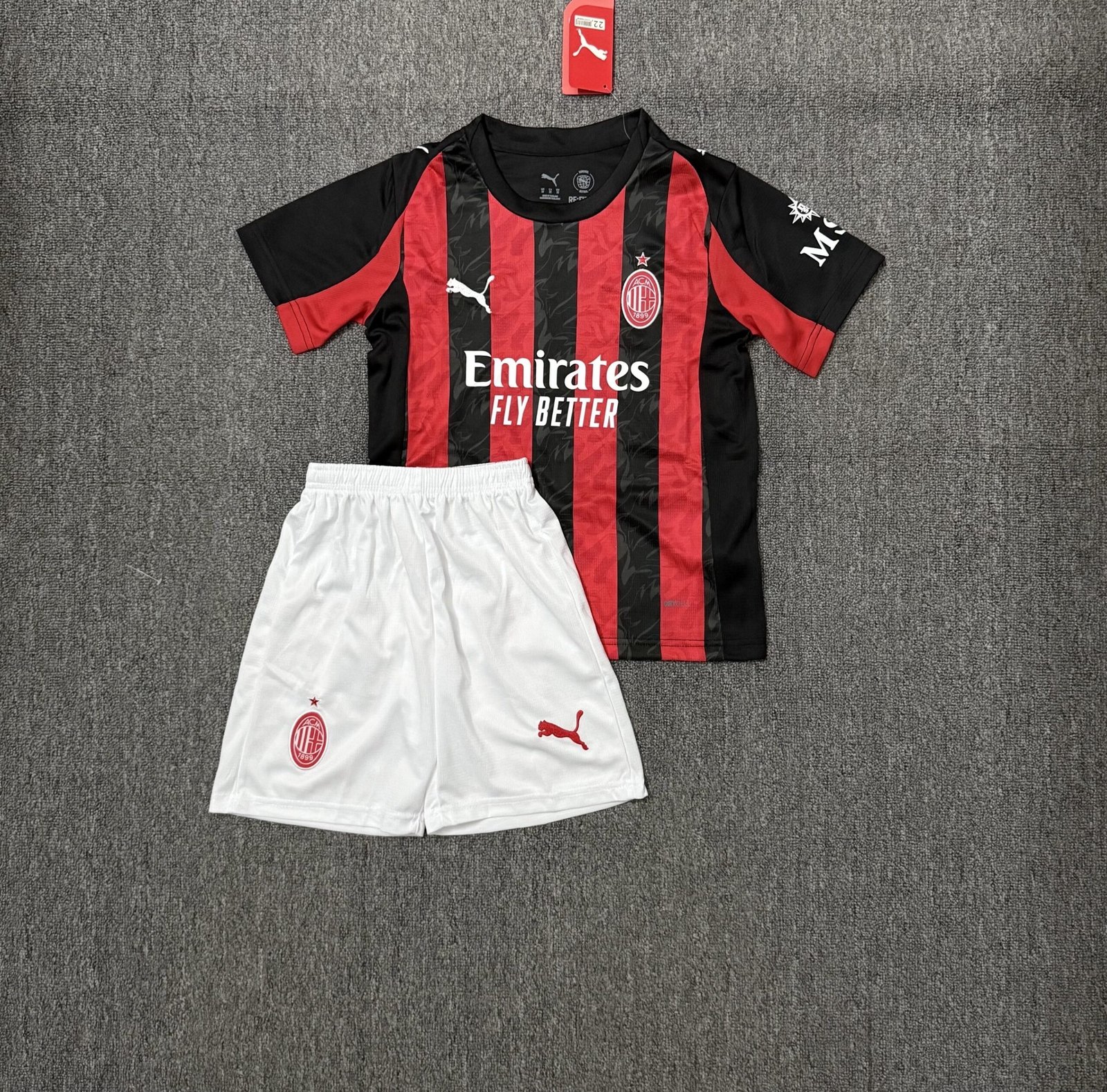 Ac Milan Home Jersey Kids Kit 2026/27