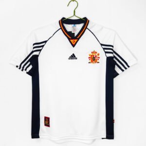 1998 Spain Away White Retro 8A10
