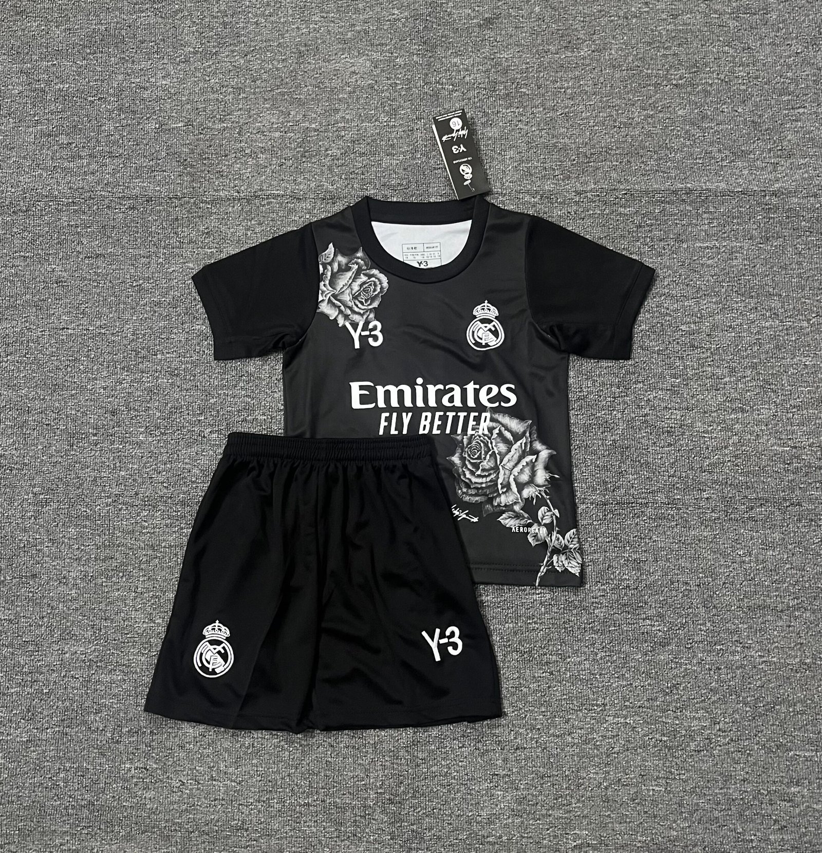 Real Madrid Y3 Edition Football Jersey Kids Kit 2026-27
